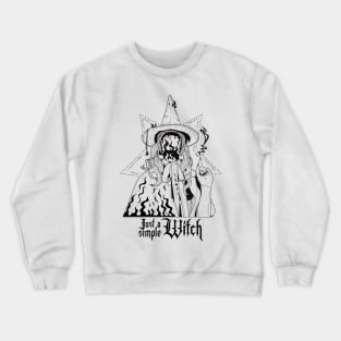 Just a simple Witch Crewneck Sweatshirt